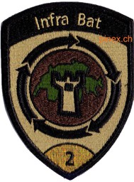 Bild von Infra Bat 2 gold Badge mit Klett