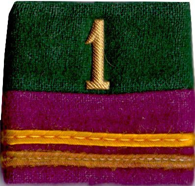 Image de Insignes de grade premier lieutnant d'Infanterie,  prix pour 1 pièce
