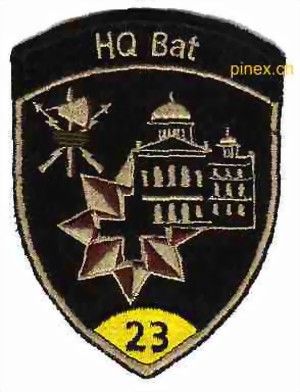 Picture of HQ Bat 23 gelb Hauptquartier Bataillon mit Klett