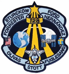Bild von STS 128 Discovery Mission Badge