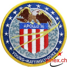Bild von Apollo 16 Abzeichen Stoffaufnäher   