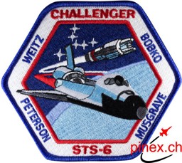 Bild von STS 6 Challenger Space Shuttle Patch
