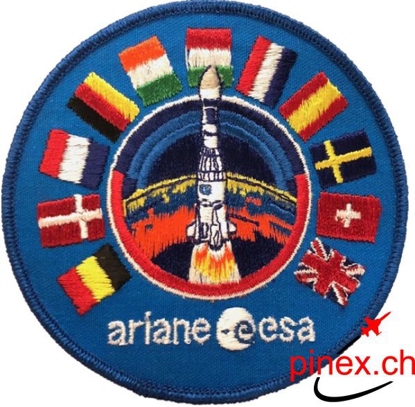 Bild von Ariane / Esa Logo Abzeichen Patch
