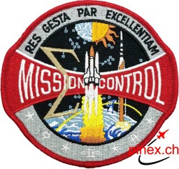 Bild von NASA Abzeichen Mission Control 1983 Abzeichen Patch Aufnäher