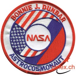 Bild von MIR Astronautin Bonnie J Dunbar Abzeichen Patch