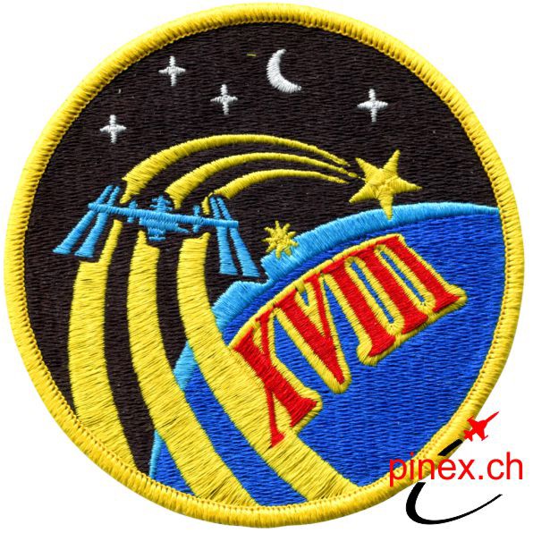 Immagine di ISS Soyuz Expedition 18 Abzeichen Patch