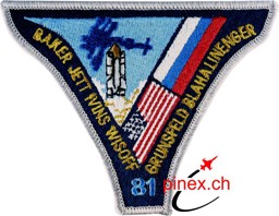 Picture of STS 81 Space Shuttle Atlantis Patch Abzeichen