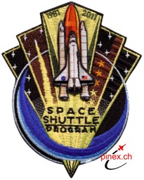 Bild von Space Shuttle Program 1981-2011 Large Patch Abzeichen