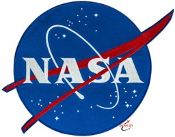 Bild von NASA Abzeichen modern Vector BIG Patch Rückenaufnäher