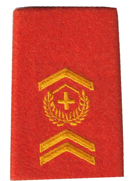 Picture of Adjutant Unteroffizier Rangabzeichen Schulterpatte Territorialdienst. Preis gilt für 1 Stück 