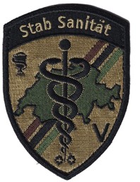Bild von Stab Sanität Badge mit Klett