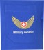 Image de Polo Shirt, Military Aviation blau