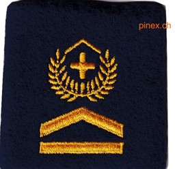 Bild von Oberwachtmeister Gradabzeichen Schulterpatten Luftwaffe. Preis gilt für 1 Stück 