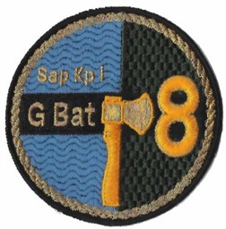 Bild von Genie Bataillon 8 Sapeur Kompanie 1 Badge Schweizer Armee