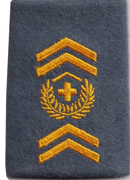 Picture of Stabsadjutant Schulterpatten Militärpolizei. Preis gilt für 1 Stück 