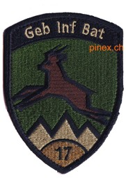 Bild von Geb Inf Bat 17 gold Gebirgsinfanterie-Abzeichen mit Klett 