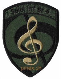 Bild von Spiel Inf Br 4 Infanteriebrigade mit Klett Militärmusik Badge