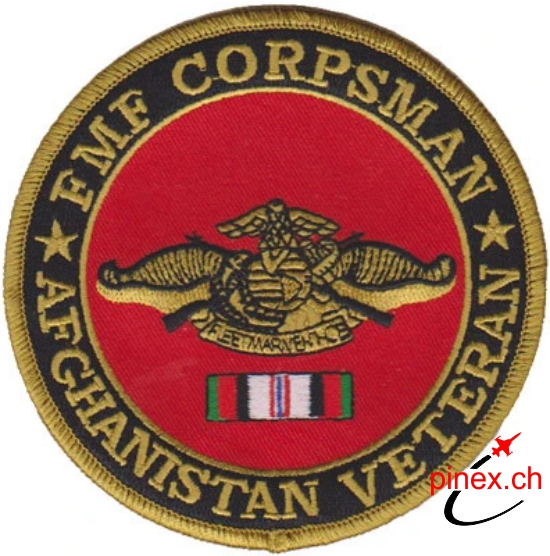 Image de FMF Corpsman Afghanistan Veteran Abzeichen Patch