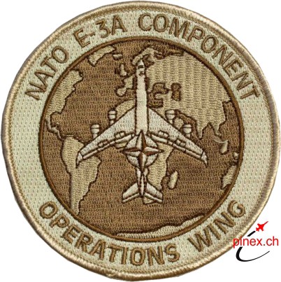 Immagine di Nato Awacs E-3A Component Operations Wing Patch Sand Tarn