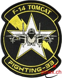 Bild von VF-33 Fighting 33 Starfighters US Navy F-14 Tomcat Abzeichen