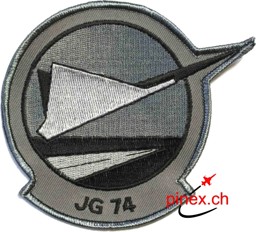 Bild von JG 74 Mölders Abzeichen Patch Tarn-Grau