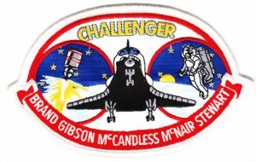 Bild von STS 41B Challenger Raumfähre Badge