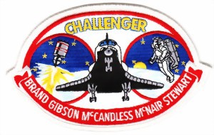 Bild von STS 41B Challenger Raumfähre Badge