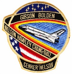 Bild von STS 61C Crew Badge Mission 61 Columbia