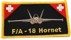 Image de F/A-18 Hornet Pilotenabzeichen schwarz