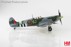Picture of Spitfire MK IX die cast model RAF 126 Squadron Ldr Johnny Plagis 1944 1:48 Hobby Master HA8320