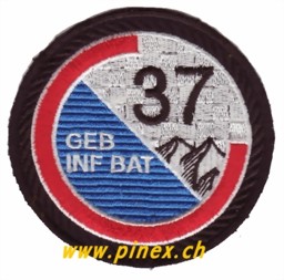Picture of Geb Inf Bat 37  Rand schwarz