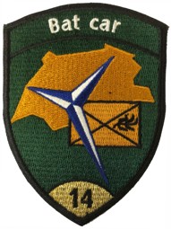 Immagine di Bat Car 14 GOLD Infanterie Badge ohne Klett
