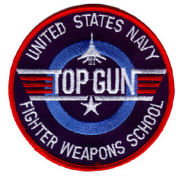 Bild von Top Gun Logo Abzeichen