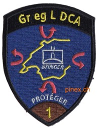Picture of Gr eg L DCA 1 braun ohne Klett Flab Badge