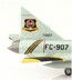 Image de F-102A Delta Dagger 460th FIS, 337th FG 1962 maquette en métal Hobby Master HA3114 échelle 1:72. 