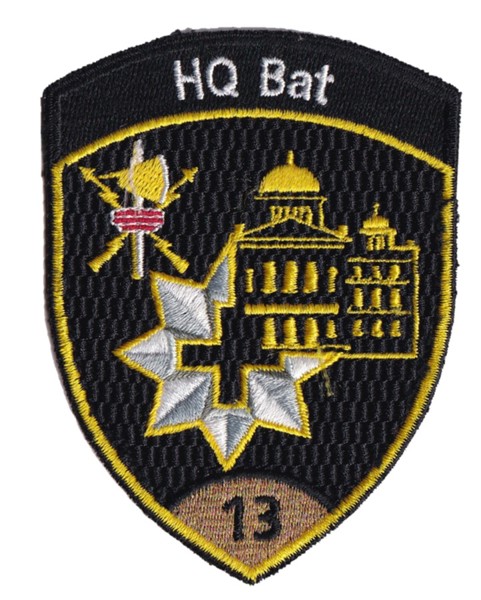 Immagine di HQ Bat 13 Badge GOLD ohne Klett