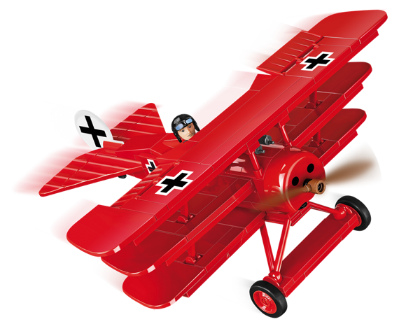 Bild von Cobi 2986 Fokker DR.1 "Red Baron" WWI Baustein Set VORVERKAUSPREIS Lieferung ab Ende KW20