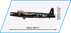 Bild von Cobi 5723 Vickers Wellington Bomber Baustein Set Historical Collection WW2