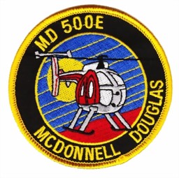 Bild von Helikopter, McDonnel Douglas MD 500E  Abzeichen