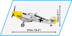 Bild von Cobi 5727 Messerschmitt BF-109 E-3 Historical Collection WWII Baustein Set