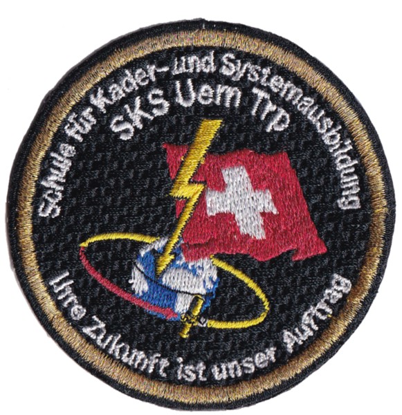 Picture of SKS Uem Trp Schule für Kader -und Systemausbildung Badge mit Klett