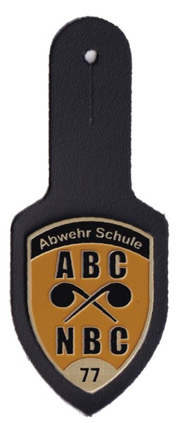 Bild von ABC NBC Abwehr Schule 79 Brusttaschenanhänger Schweizer Armee