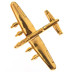 Image de Avro Lancaster RAF Bomber LARGE Pin Anstecker