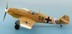 Image de Messerschmitt BF 109-E-7 Jabo 7. ZG1 Libyen 1942 maquette en métal échelle 1:48 Hobby Master HA8719. 