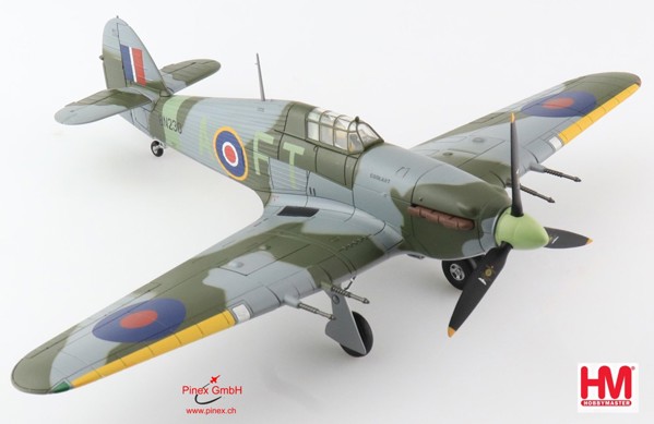 Image de Hawker Hurricane Mk 2c Operation Jubilee maquette en métal,  échelle 1:48 Hobby Master HA8612.