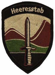 Bild von Heeresstab Badge Armee 21 mit Klett
