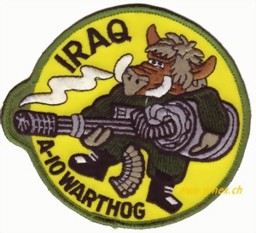 Bild von A-10 Warthog IRAQ Abzeichen