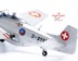 Image de P-51D Mustang forces aériennes suisses maquette en métal échelle 1:72 Arwico collection. 