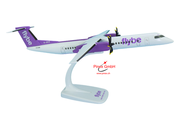 Image de Bombardier Q400 colors 2022, G-JECX Snap Fit modèle d'avion échelle 1:100 
