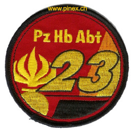 Bild von Panzerhaubitzen Abteilung 23 schwarz Armee 95 Badge